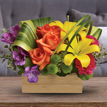 Teleflora's Shades Of Brilliance Bouquet