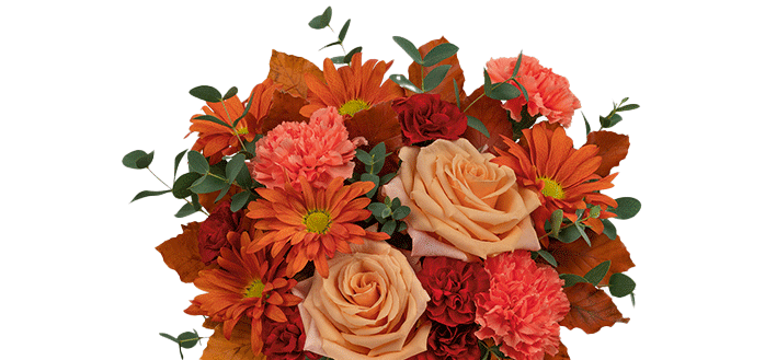 Teleflora's Copper Rose Bouquet