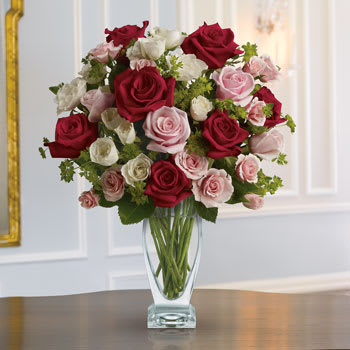 Cupid's Creation with Red Roses by Teleflora