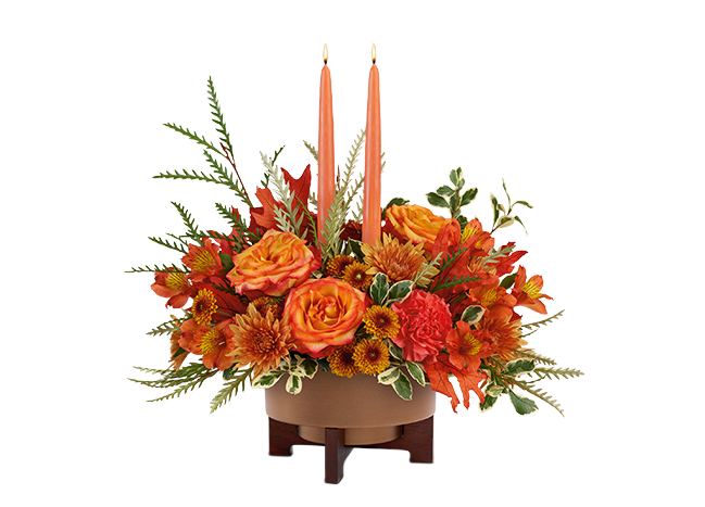 Teleflora's Fall Harvest Centerpiece
