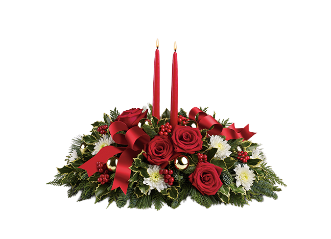 Holiday Shimmer Centerpiece