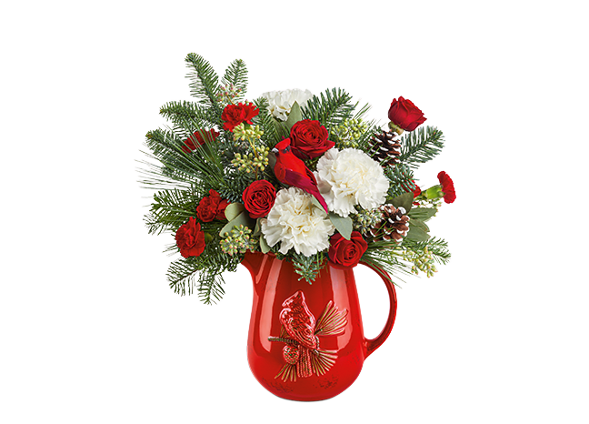 Teleflora's Scarlet Cardinal Bouquet