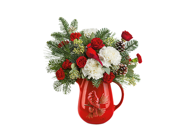 Teleflora's Scarlet Cardinal Bouquet