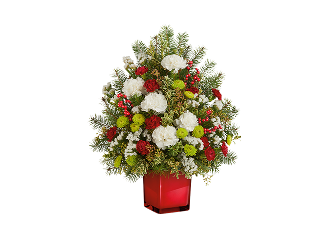 Teleflora's Radiant Winter Tree