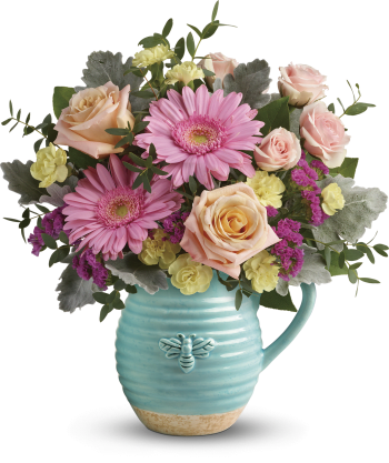 Teleflora's Bee Delighted Bouquet