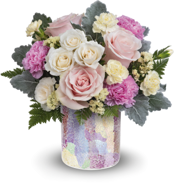 Teleflora's Rosy Quartz Bouquet