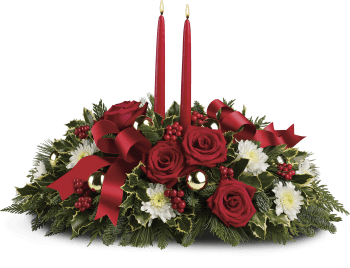 Holiday Shimmer Centerpiece