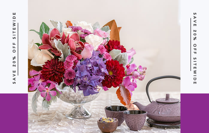 Teleflora's Beautiful Harvest Centerpiece