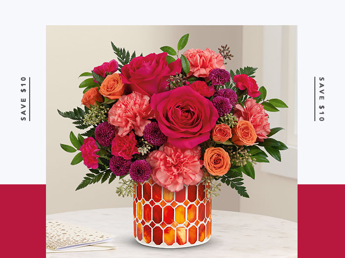 Teleflora's Sunset Blooms Bouquet