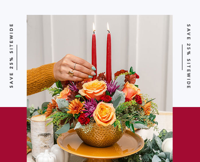 Teleflora's Gleaming Autumn Bouquet