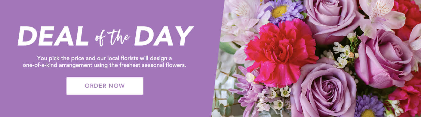 Deal of the Day - Seasonal fresh flowers at a special price