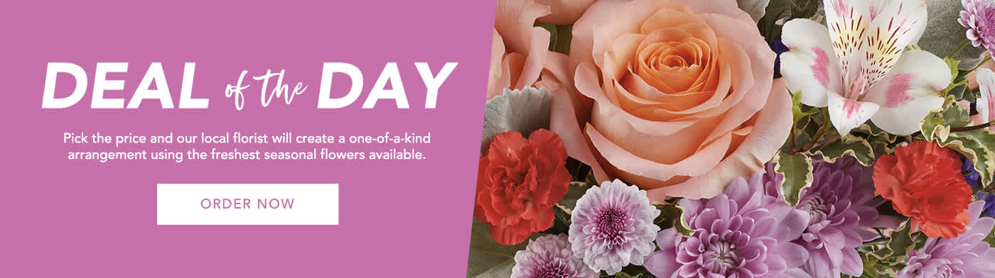 Deal of the Day - Seasonal fresh flowers at a special price