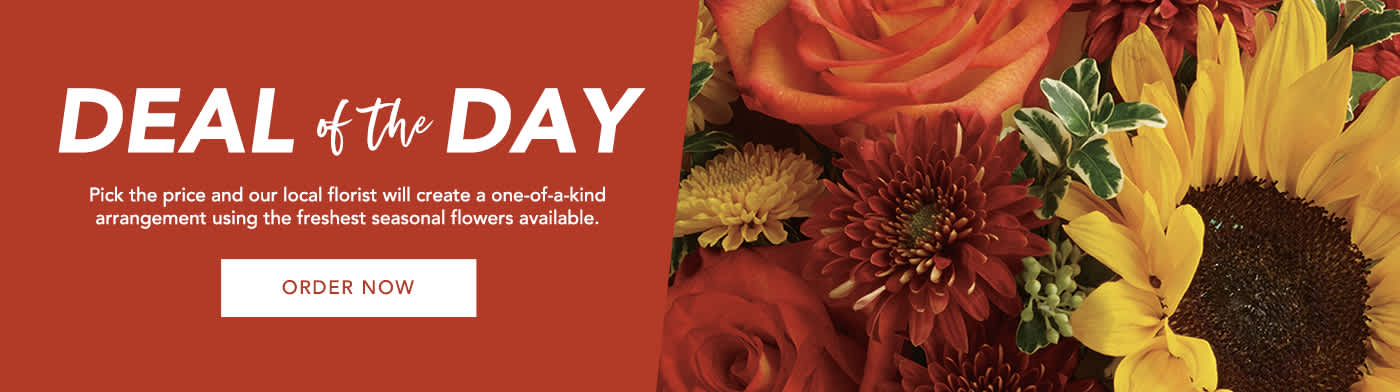 Deal of the Day - Seasonal fresh flowers at a special price