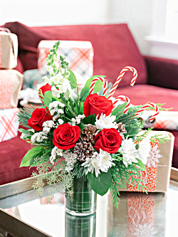 Teleflora's Festive Pines Bouquet