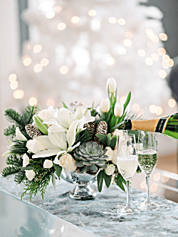 Teleflora’s Winter Wilds Centerpiece