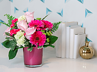 Teleflora's Regal Pink Ruby Bouquet