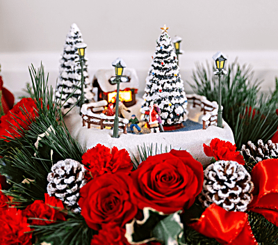 Thomas Kinkade's Oh What Fun Bouquet