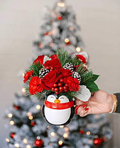 Teleflora's Send A Hug® North Pole Penguin