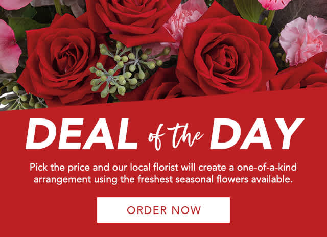 Deal of the Day - Seasonal fresh flowers at a special price