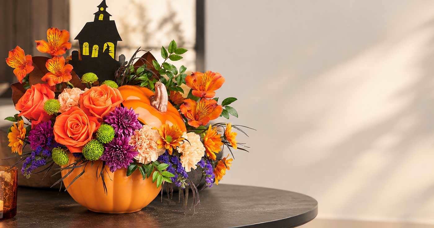 Teleflora's Haunted Pumpkin Bouquet