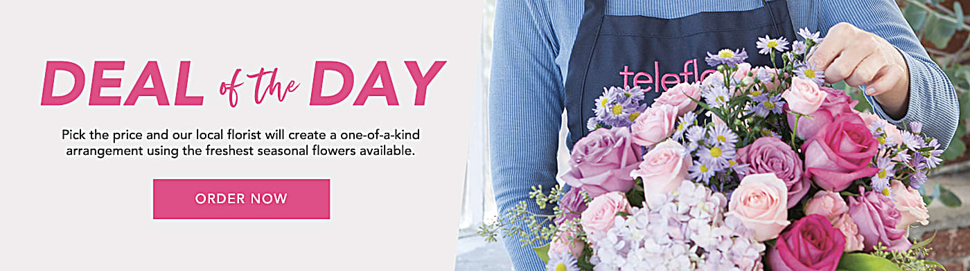 Deal of the Day - Seasonal fresh flowers at a special price