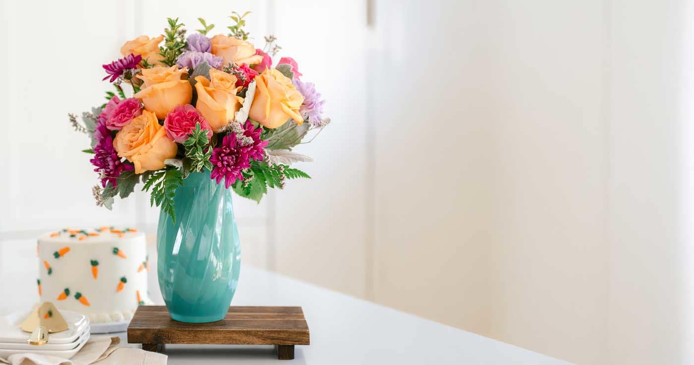 Teleflora's Blue Radiance Bouquet