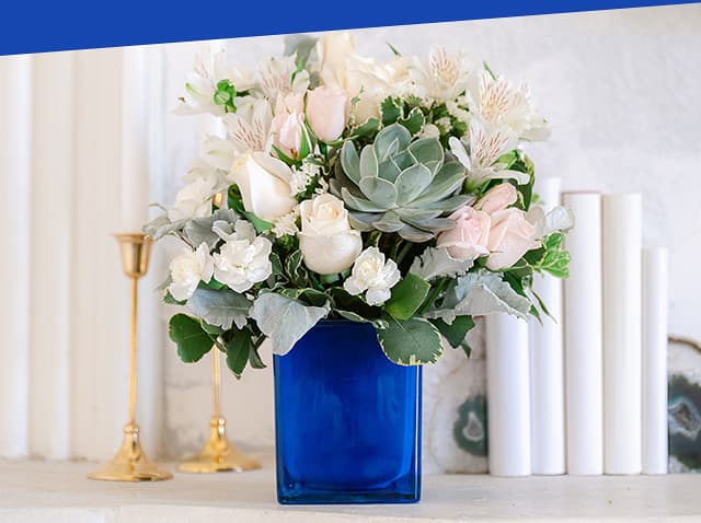 Teleflora's Enchanting Blue Bouquet