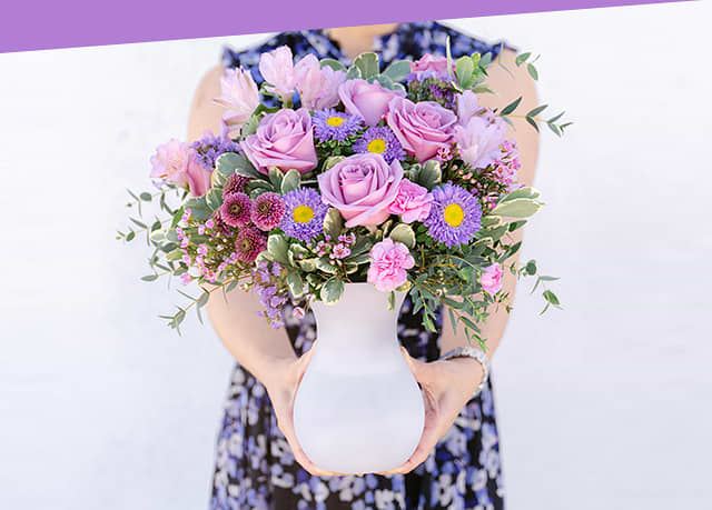 Teleflora's Prettiest Purple Bouquet