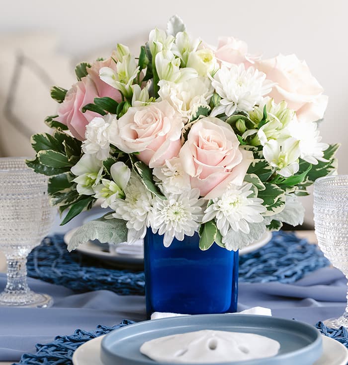 Teleflora's Serene Sky Bouquet