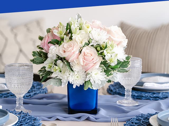 Teleflora's Serene Sky Bouquet