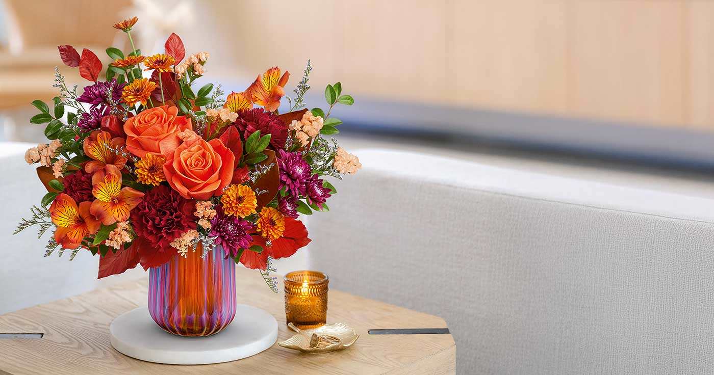 Teleflora's Amber Glow Bouquet