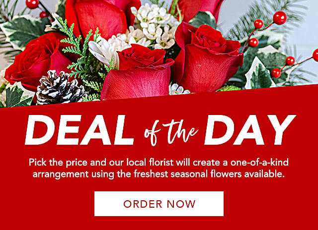 Oferta del día: flores frescas de temporada a un precio especial
