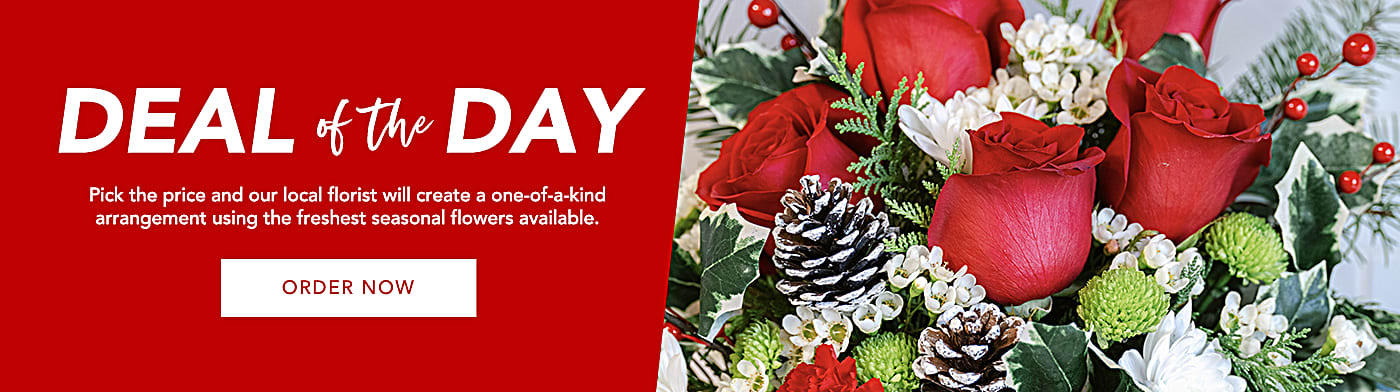 Deal of the Day - Seasonal fresh flowers at a special price