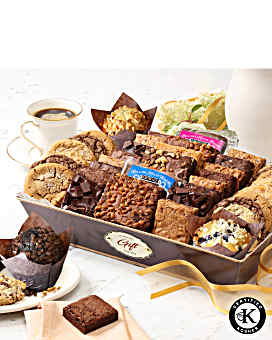 Deluxe Gourmet Brownie & Cookie Gift Basket
