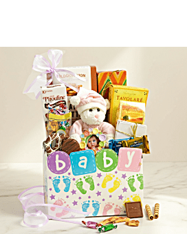 Baby Girl Gift Basket