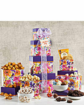 Mother's Day Floral Gift Tower
