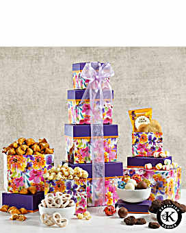 Assorted Sweets and Snacks Gift Tower