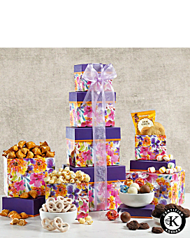 Assorted Sweets and Snacks Gift Tower