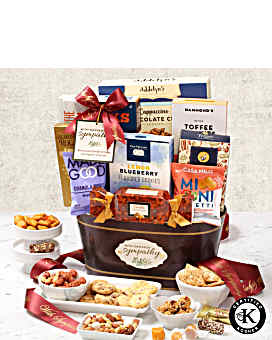 Sympathy Snacks Gift Basket