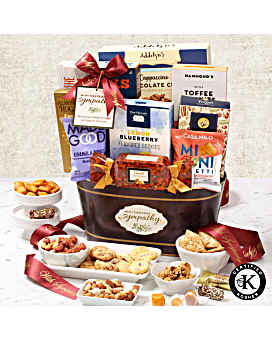 Sympathy Snacks Gift Basket