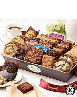 Sympathy Wishes Bakery Basket