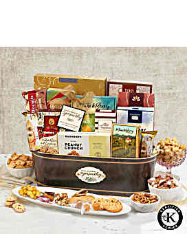 With Sympathy Signature Gift Basket