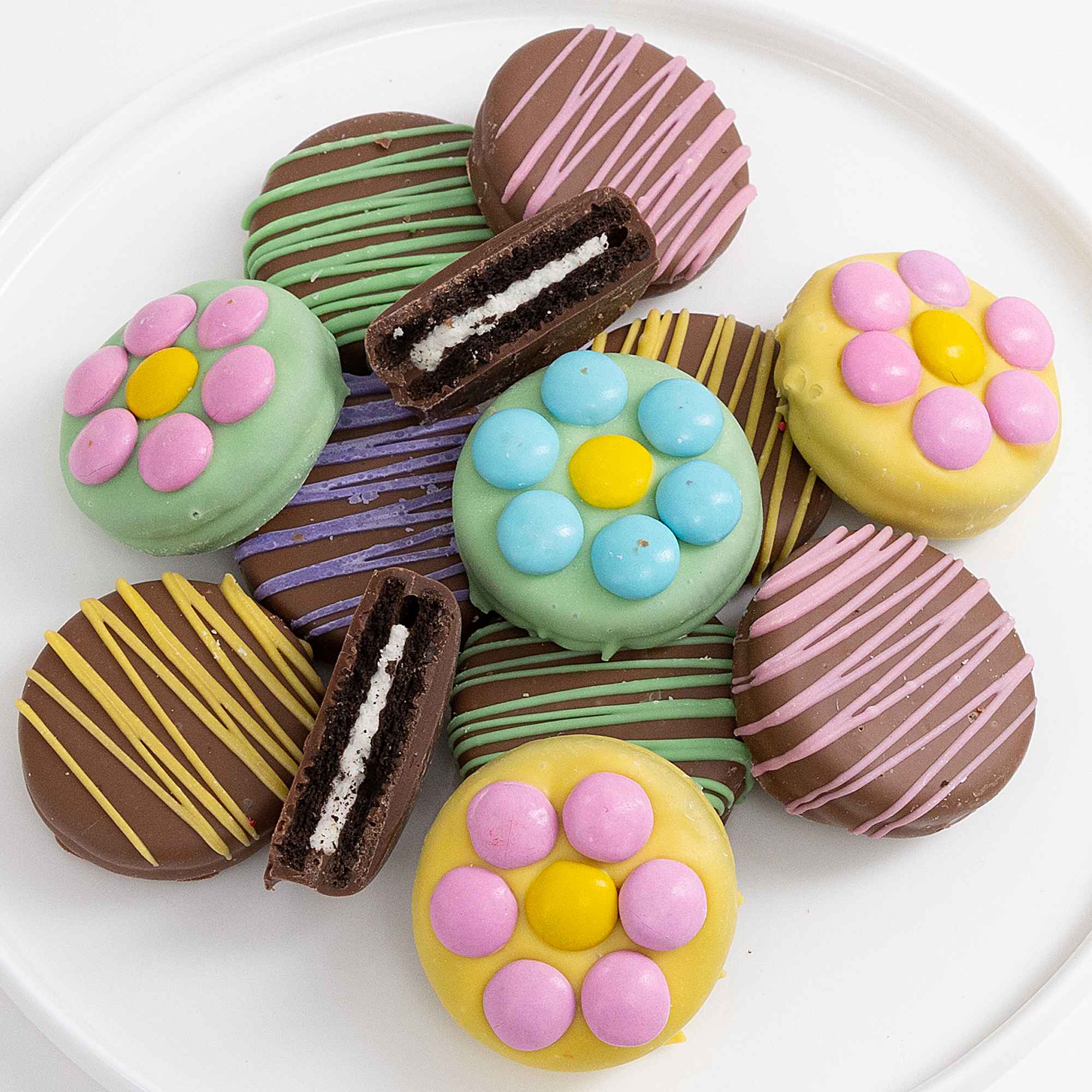 Spring Flower Belgian Chocolate Covered OREO&reg; Cookies