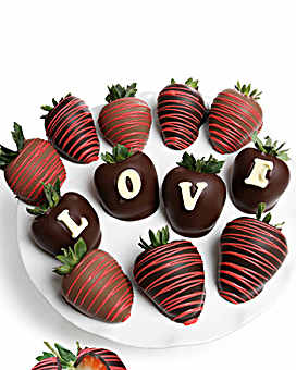LOVE Belgian Chocolate Covered BERRY-GRAM