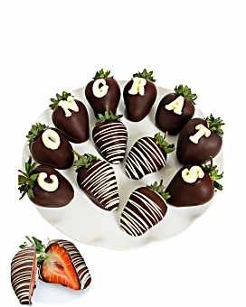 CONGRATS Belgian Chocolate Covered BERRY-GRAM