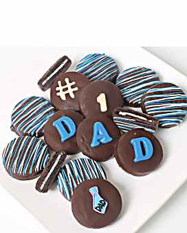 Father's Day Belgian Chocolate Cookies