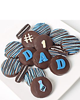 Father's Day Belgian Chocolate Cookies
