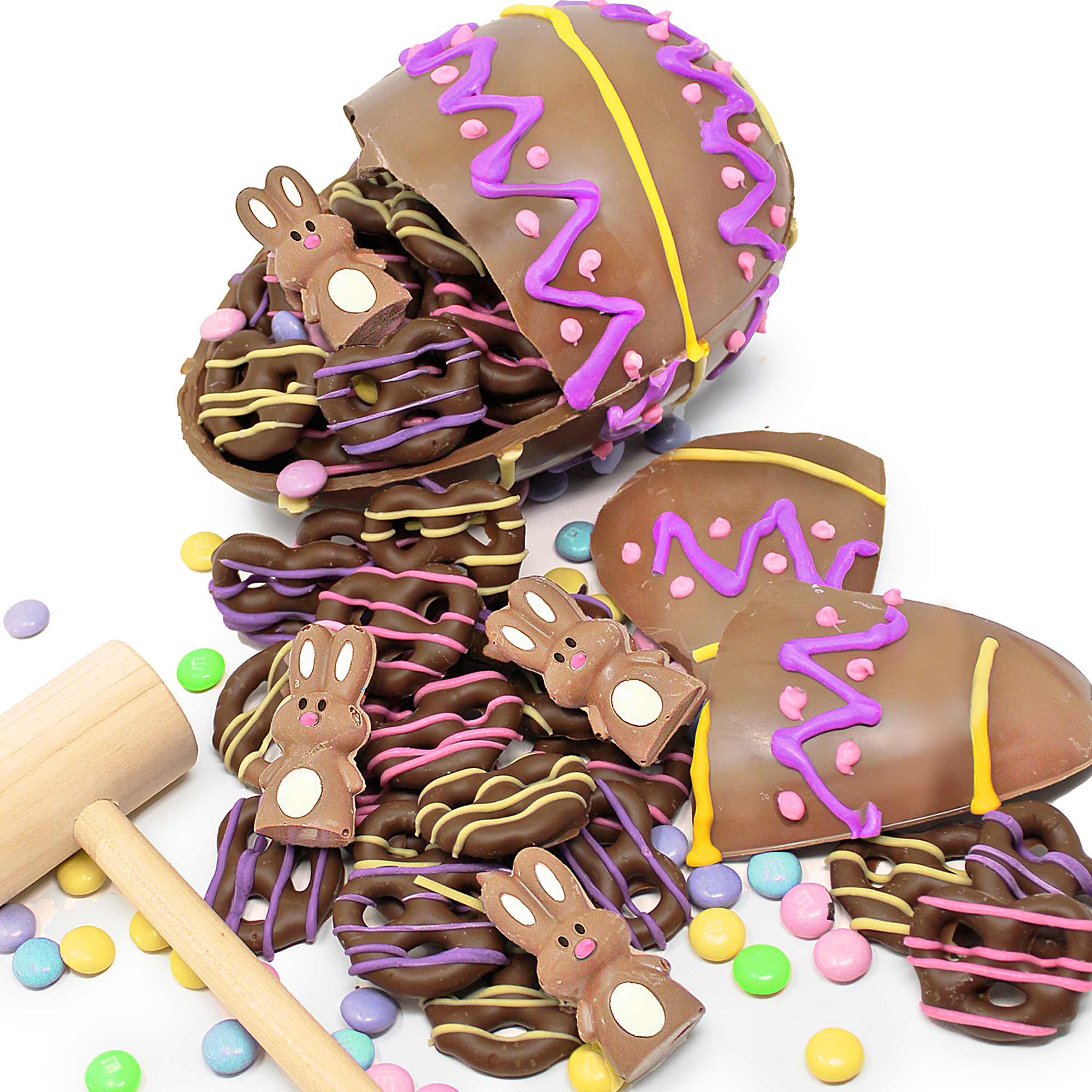 Breakable Belgian Chocolate Easter Egg