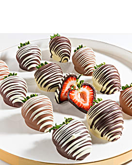 Classic Belgian Chocolate Covered Strawberries