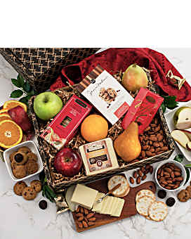 Fruit & Cheese Snacker's Gift Box